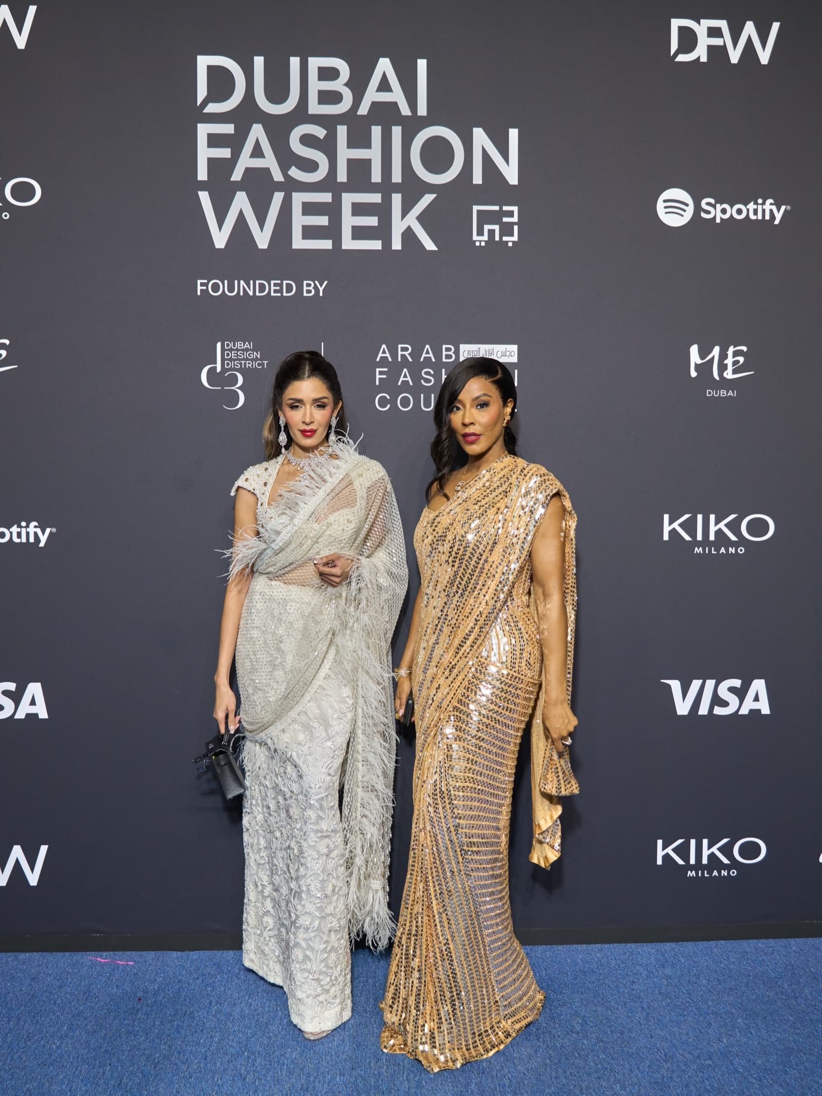 Events photography by Deine, Dubai Fashion Week step-and-repeat