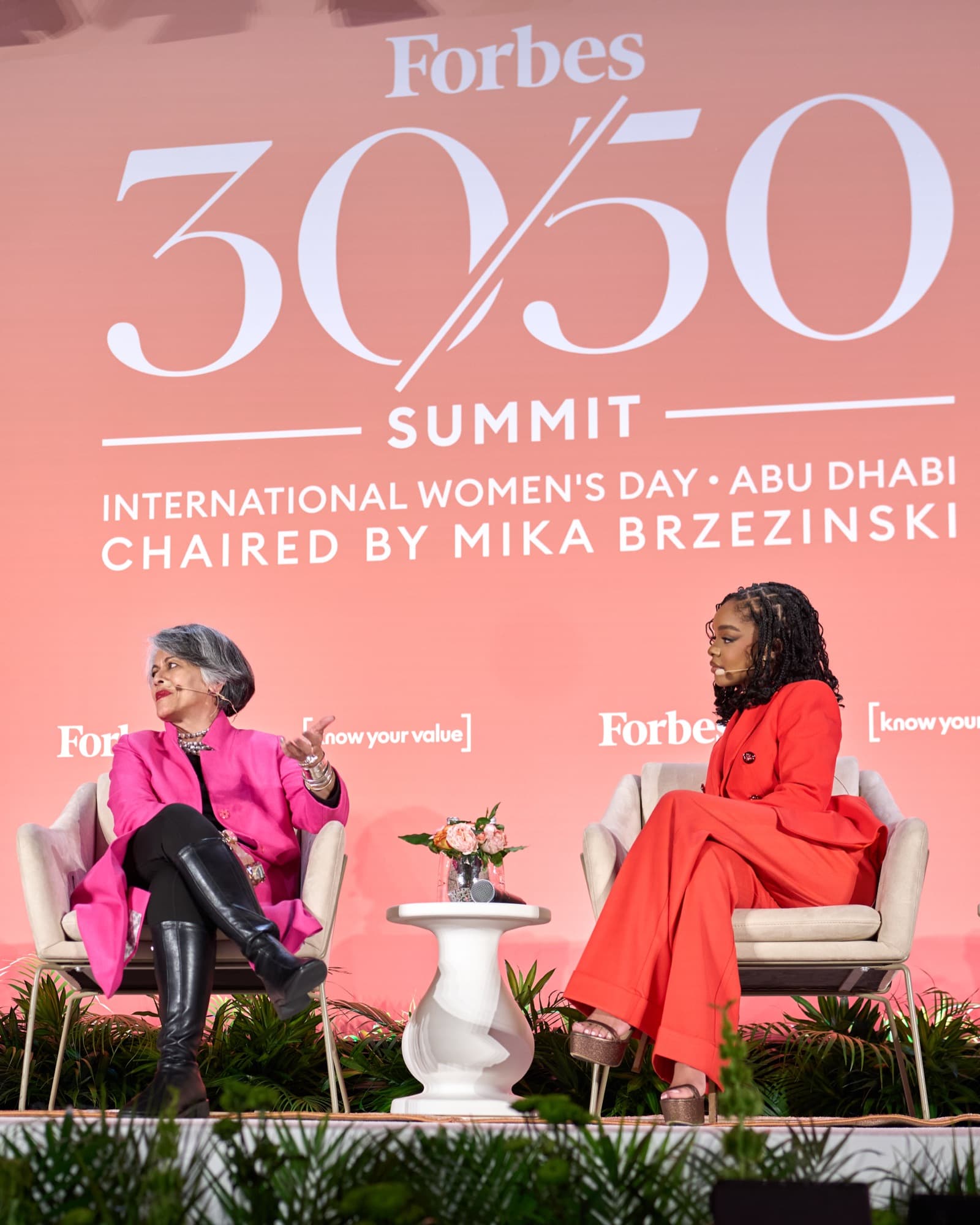Events photography by Deine, Forbes 30/50 Summit panel in Abu Dhabi